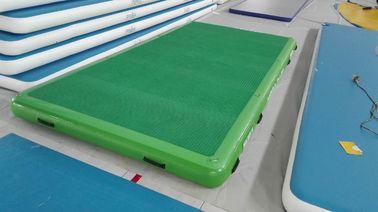 Tamaño personalizado Tapicería de aire de gimnasia, Pista de aire inflable / Actividades deportivas proveedor