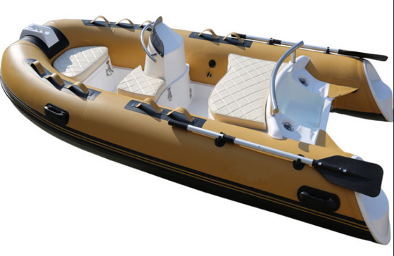 2022 nuevo casco de fibra de vidrio tubo inflable de PVC pequeñas dimensiones barco 330 barco de costilla proveedor