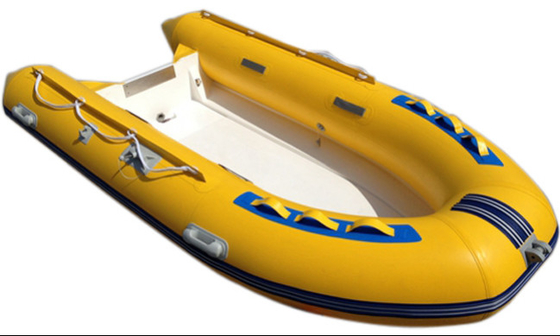 2022 nuevo casco de fibra de vidrio tubo inflable de PVC barco simple 270 barcas baratas baratas proveedor