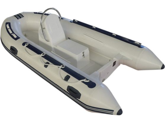2022 nuevo casco de fibra de vidrio tubo inflable de PVC barco simple 270 barcas baratas baratas proveedor