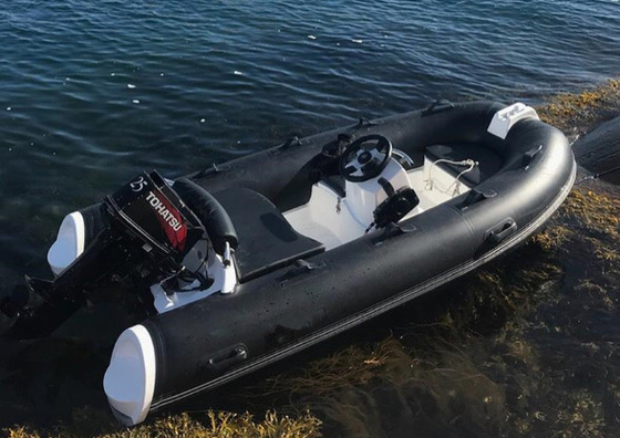 2022 nuevo águila de mar barco inflable 11ft costilla 330C colores negros proveedor